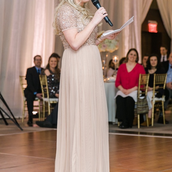 Bridesmaid/ Wedding Guest/ Prom Dress- ASOS Maxi - Picture 2 of 3